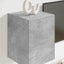 TV vægskab 2 pcs Beton 30 x 31 x 40 cm Konstrueret træ