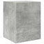 TV vægskab 2 pcs Beton 30 x 31 x 40 cm Konstrueret træ