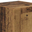 TV vægskab 2 pcs Gammelt træ 30 x 31 x 40 cm Konstrueret træ