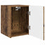TV vægskab 2 pcs Gammelt træ 30 x 31 x 40 cm Konstrueret træ