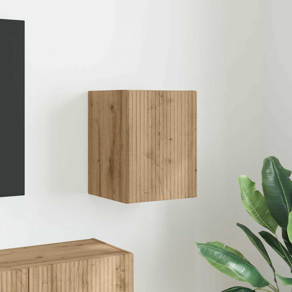 TV vægskab Artisan eg 30 x 31 x 40 cm Konstrueret træ