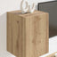 TV vægskab 2 pcs Artisan eg 30 x 31 x 40 cm Konstrueret træ