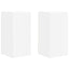 TV vægskab 2 pcs Hvid 30 x 31 x 60 cm Konstrueret træ
