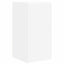 TV vægskab 2 pcs Hvid 30 x 31 x 60 cm Konstrueret træ