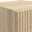 TV vægskab 2 pcs Sonoma 30 x 31 x 60 cm Konstrueret træ
