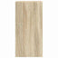 TV vægskab 2 pcs Sonoma 30 x 31 x 60 cm Konstrueret træ