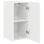 TV vægskab Gloss Hvid 30 x 31 x 60 cm Konstrueret træ