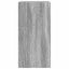 TV vægskab 2 pcs Grå Sonoma 30 x 31 x 60 cm Konstrueret træ