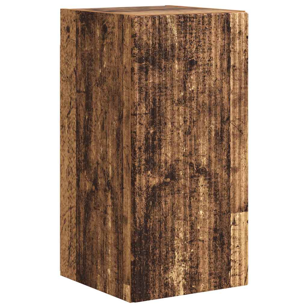 TV vægskab Gammelt træ 30 x 31 x 60 cm Konstrueret træ
