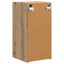 TV vægskab 2 pcs Artisan eg 30 x 31 x 60 cm Konstrueret træ