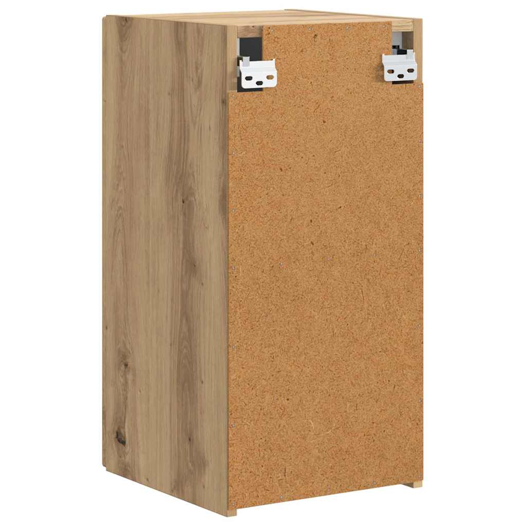 TV vægskab 2 pcs Artisan eg 30 x 31 x 60 cm Konstrueret træ