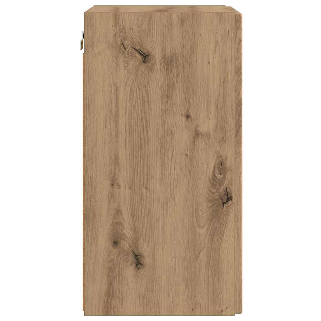 TV vægskab 2 pcs Artisan eg 30 x 31 x 60 cm Konstrueret træ