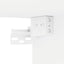 TV vægskab 2 pcs Hvid 30 x 31 x 80 cm Konstrueret træ