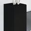 TV vægskab 2 pcs Sort 30 x 31 x 80 cm Konstrueret træ