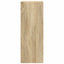 TV vægskab 2 pcs Sonoma 30 x 31 x 80 cm Konstrueret træ