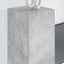 TV vægskab 2 pcs Beton 30 x 31 x 80 cm Konstrueret træ