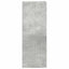 TV vægskab 2 pcs Beton 30 x 31 x 80 cm Konstrueret træ