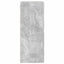 TV vægskab 2 pcs Beton 30 x 31 x 80 cm Konstrueret træ