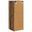 TV vægskab 2 pcs Gammelt træ 30 x 31 x 80 cm Konstrueret træ