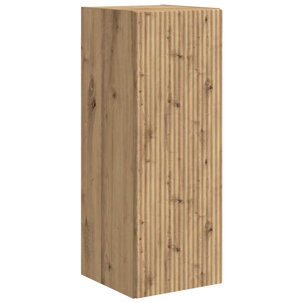 TV vægskab Artisan eg 30 x 31 x 80 cm Konstrueret træ