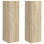 TV vægskab 2 pcs Sonoma 30 x 31 x 100 cm Konstrueret træ