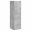 TV vægskab Vægmonteret Beton 30 x 31 x 100 cm Konstrueret træ
