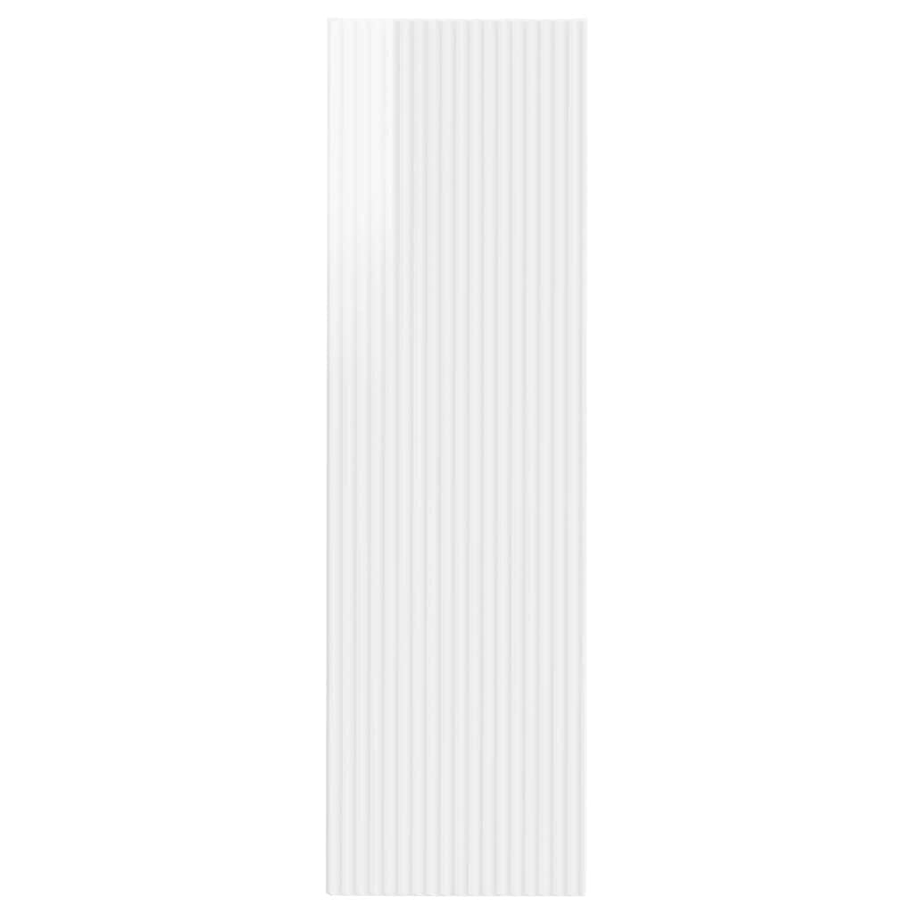 TV vægskab Gloss Hvid 30 x 31 x 100 cm Konstrueret træ