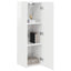 TV vægskab Gloss Hvid 30 x 31 x 100 cm Konstrueret træ