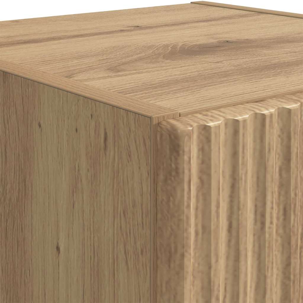 TV vægskab Artisan eg 30 x 31 x 100 cm Konstrueret træ