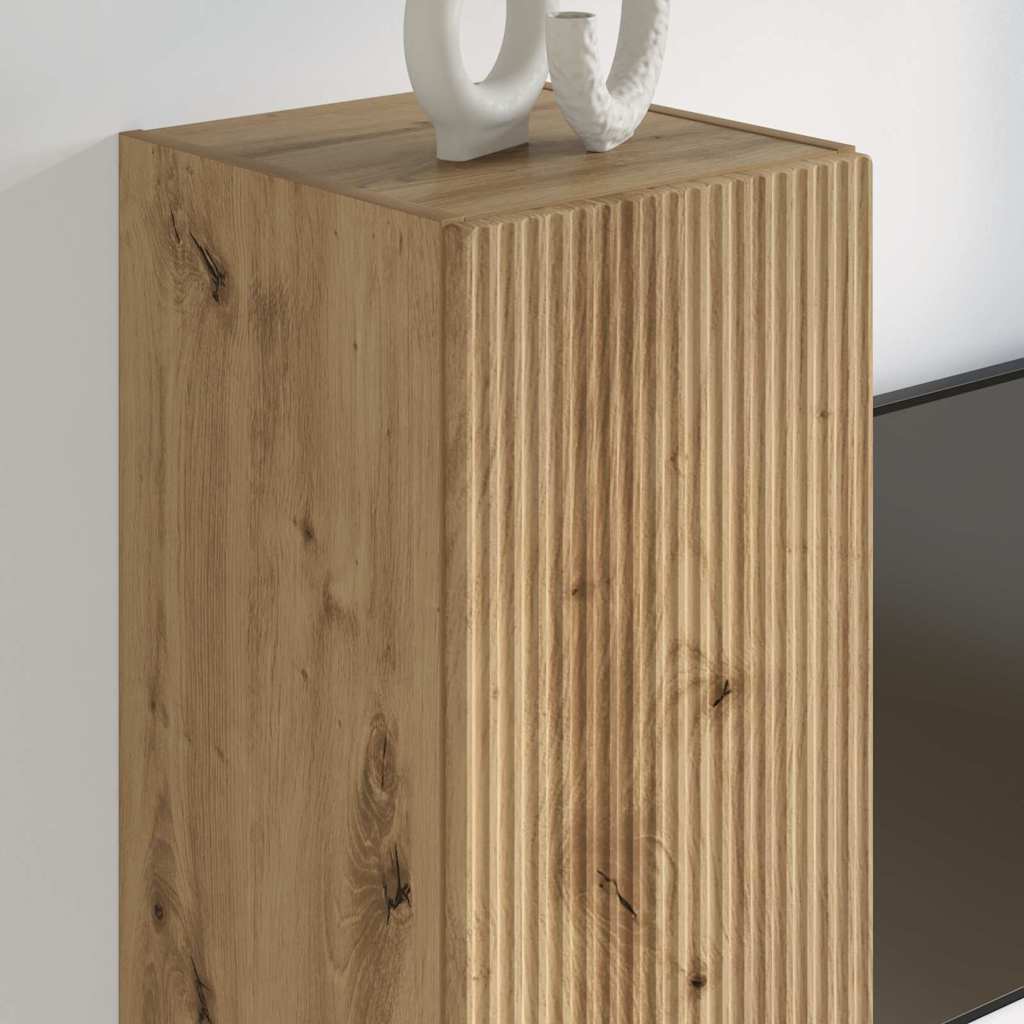 TV vægskab Artisan eg 30 x 31 x 100 cm Konstrueret træ