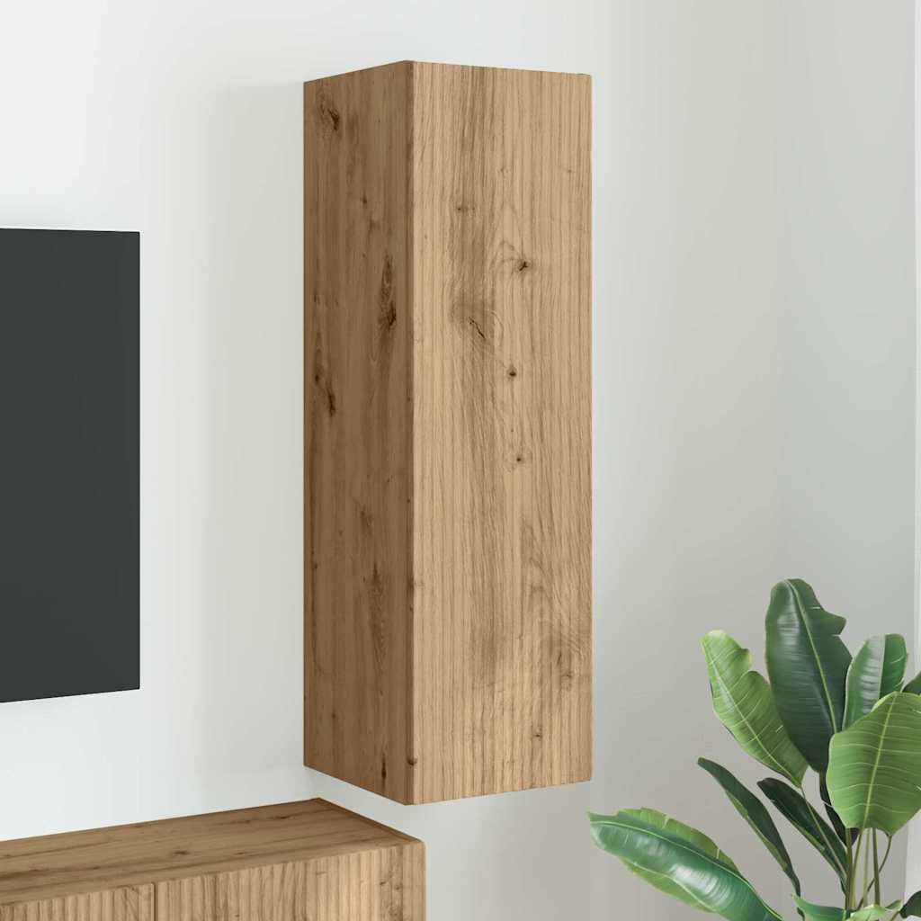 TV vægskab Artisan eg 30 x 31 x 100 cm Konstrueret træ