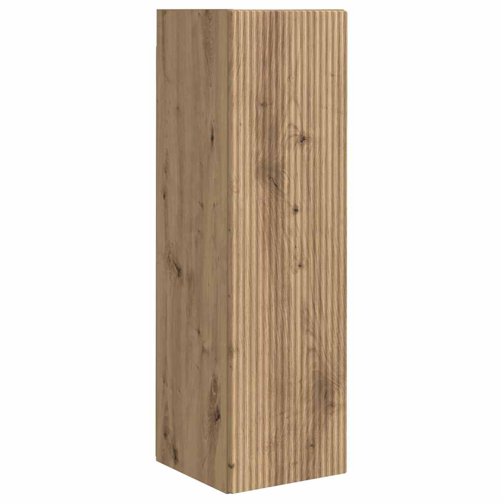 TV vægskab Artisan eg 30 x 31 x 100 cm Konstrueret træ