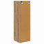 TV vægskab 2 pcs Artisan eg 30 x 31 x 100 cm Konstrueret træ