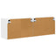 TV vægskab 2 pcs Hvid 59,5 x 31 x 40 cm Konstrueret træ