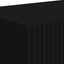 TV vægskab 2 pcs Sort 59,5 x 31 x 40 cm Konstrueret træ