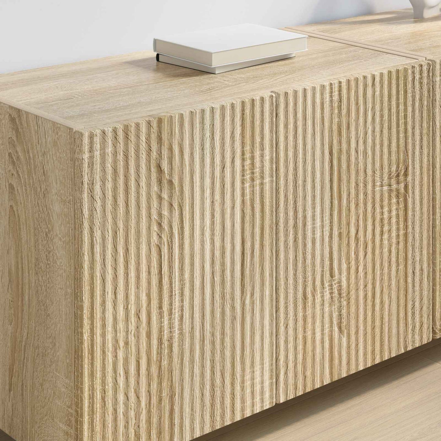 TV vægskab Sonoma eg 59,5 x 31 x 40 cm Konstrueret træ