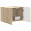 TV vægskab Sonoma eg 59,5 x 31 x 40 cm Konstrueret træ