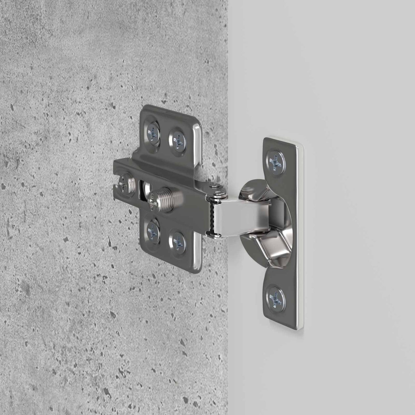 TV vægskab Beton Grå 59,5 x 31 x 40 cm Konstrueret træ