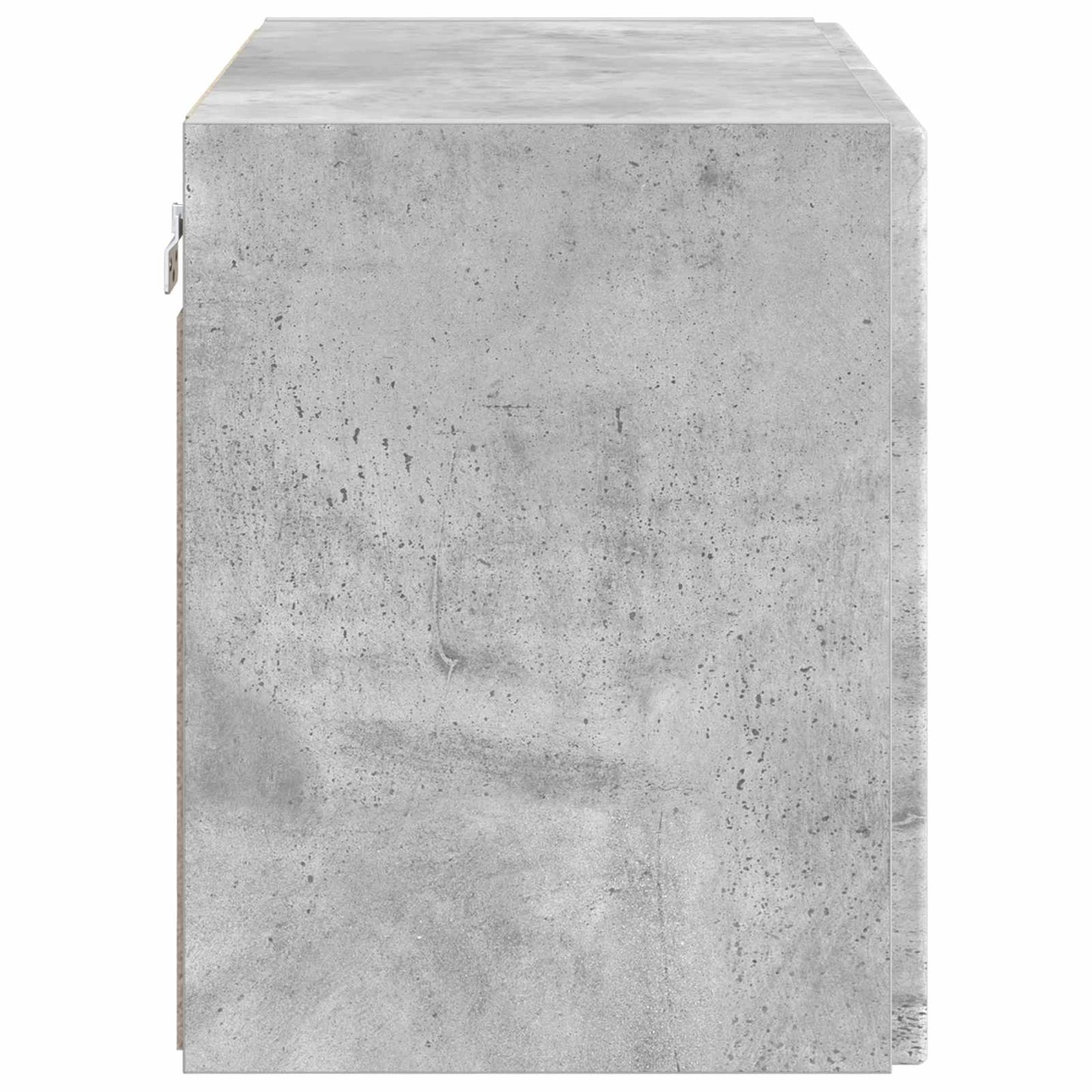 TV vægskab Beton Grå 59,5 x 31 x 40 cm Konstrueret træ