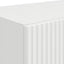 TV vægskab Høj gloss hvid 59,5 x 31 x 40 cm Konstrueret træ