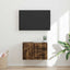 TV vægskab Røget eg 59,5 x 31 x 40 cm Konstrueret træ