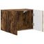 TV vægskab Røget eg 59,5 x 31 x 40 cm Konstrueret træ