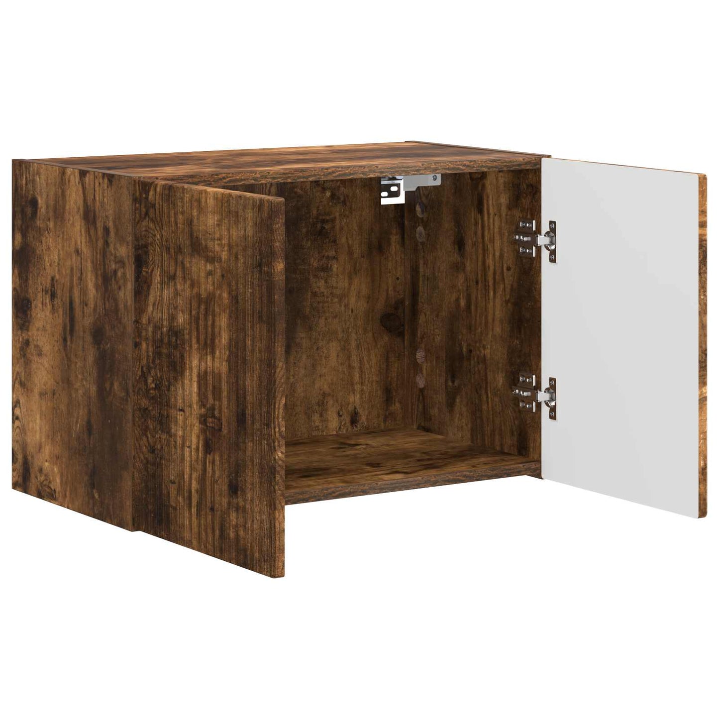 TV vægskab Røget eg 59,5 x 31 x 40 cm Konstrueret træ