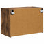 TV vægskab Røget eg 59,5 x 31 x 40 cm Konstrueret træ