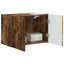 TV vægskab Røget eg 59,5 x 31 x 40 cm Konstrueret træ