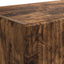 TV vægskab 2 pcs Røget eg 59,5 x 31 x 40 cm Konstrueret træ