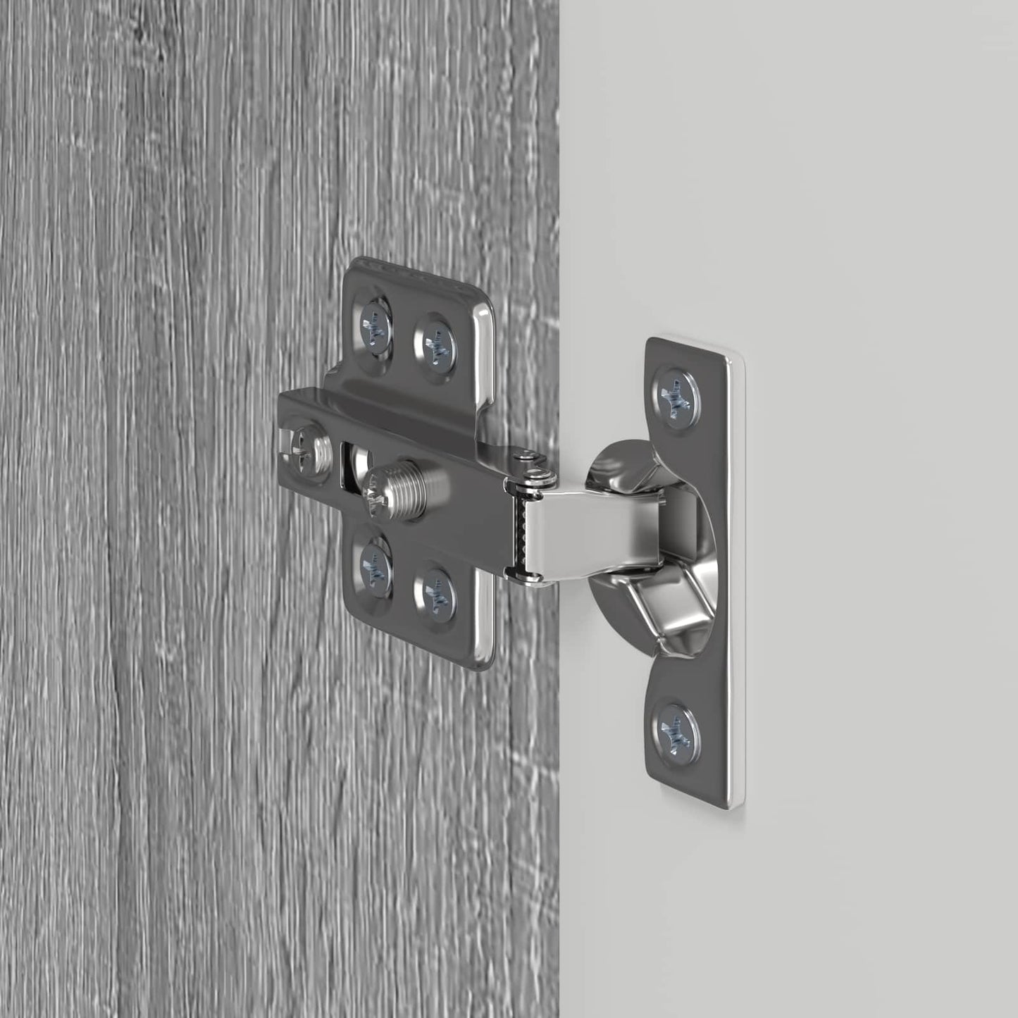 TV vægskab 2 pcs Grå Sonoma 59,5 x 31 x 40 cm Konstrueret træ