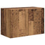 TV vægskab Gammelt træ 59,5 x 31 x 40 cm Konstrueret træ