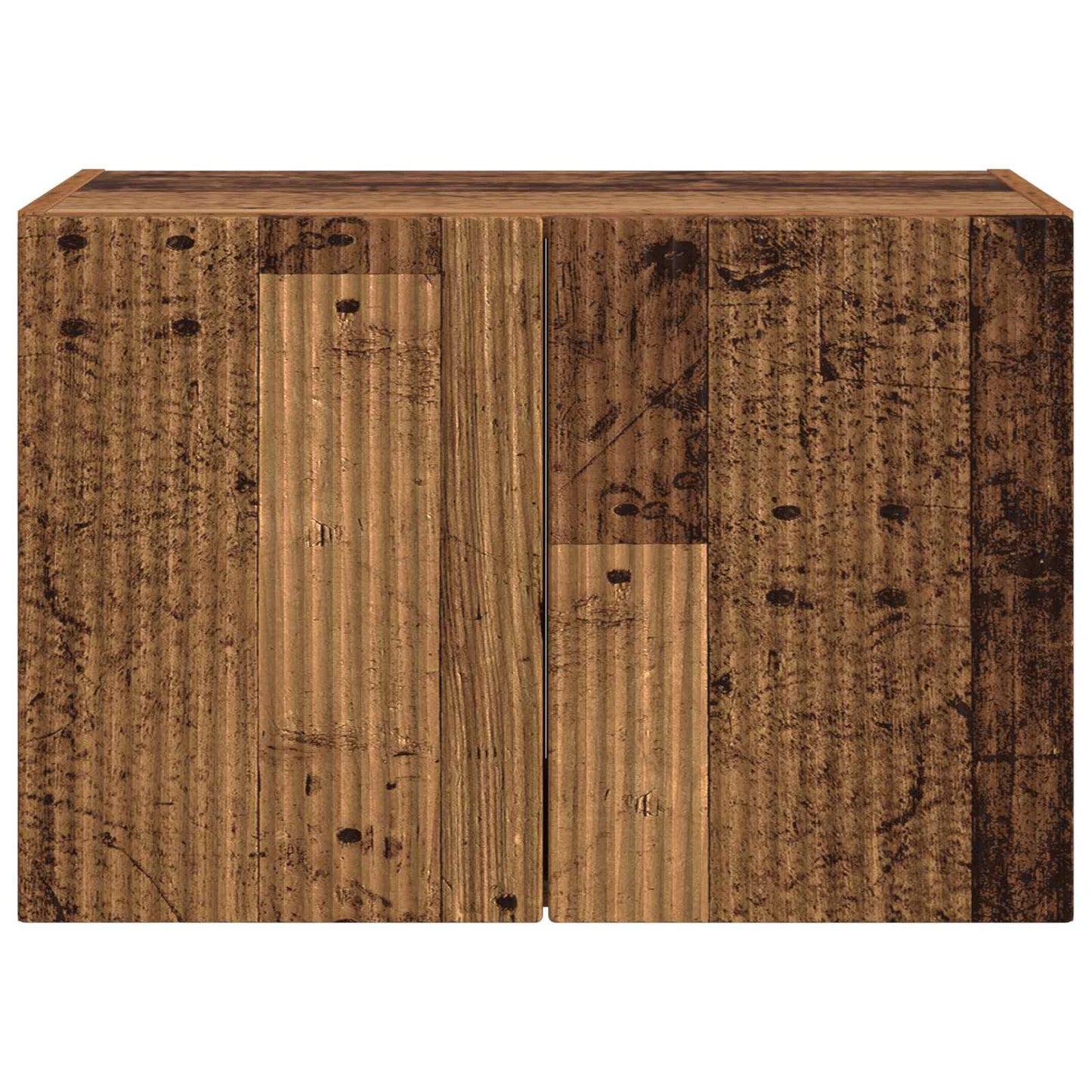 TV vægskab Gammelt træ 59,5 x 31 x 40 cm Konstrueret træ