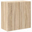 TV vægskab Sonoma eg 59,5 x 31 x 60 cm Konstrueret træ